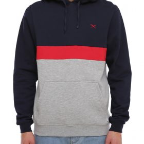 IRIEDAILY Court Hoody [navy red] - m