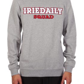 IRIEDAILY ID Squad Crew [grey-mel.] - m